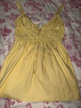 Princess Polly Yellow Mini Dress